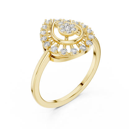 Round 10K 14K 18K 22K Yellow Gold