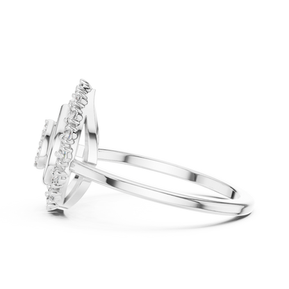 Round 10K 14K 18K 22K White Gold