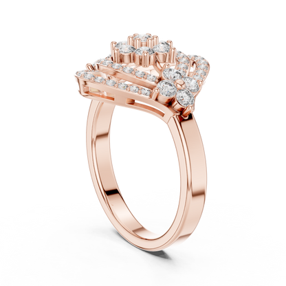 Round 10K 14K 18K 22K Rose Gold