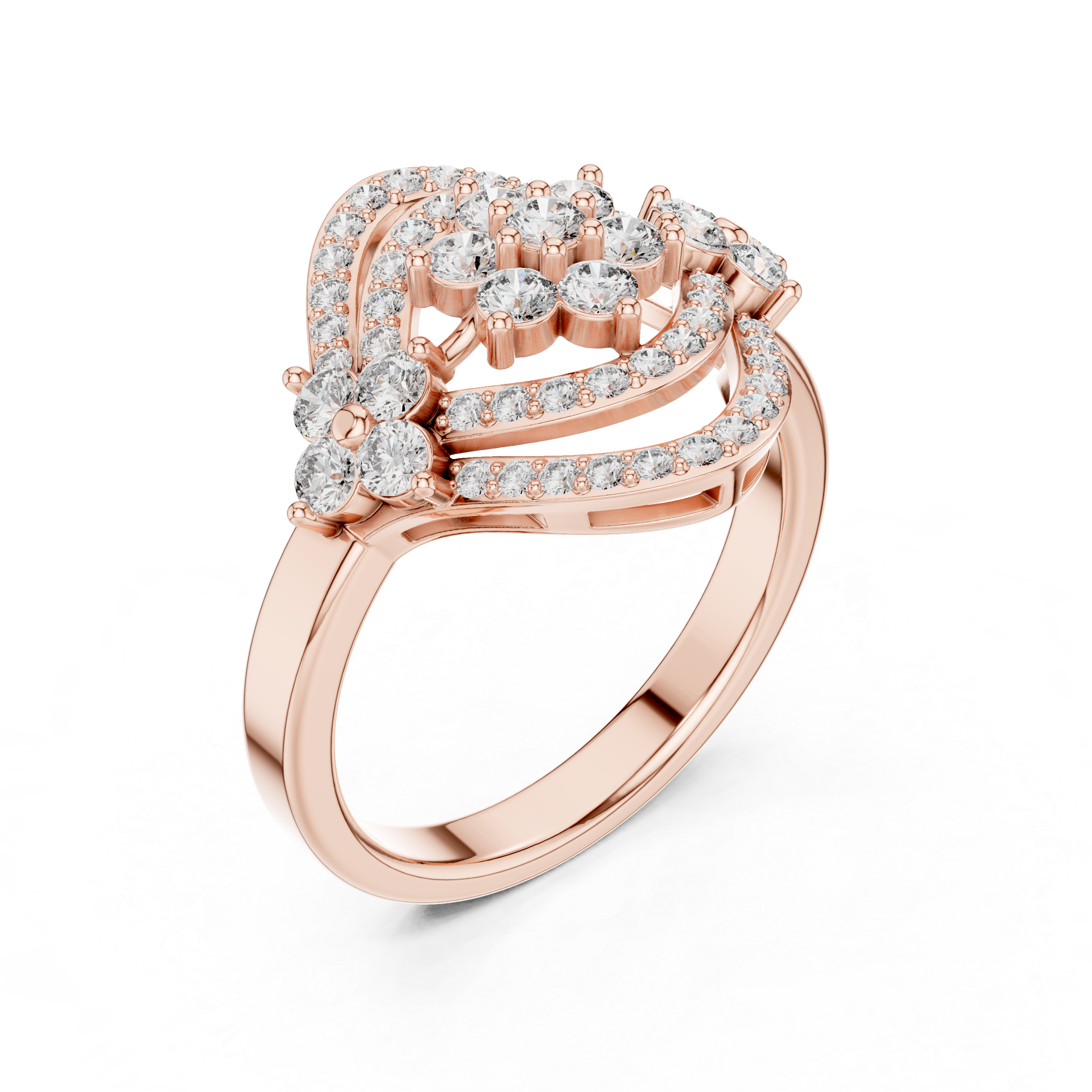 Round 10K 14K 18K 22K Rose Gold