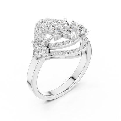 Round 10K 14K 18K 22K White Gold