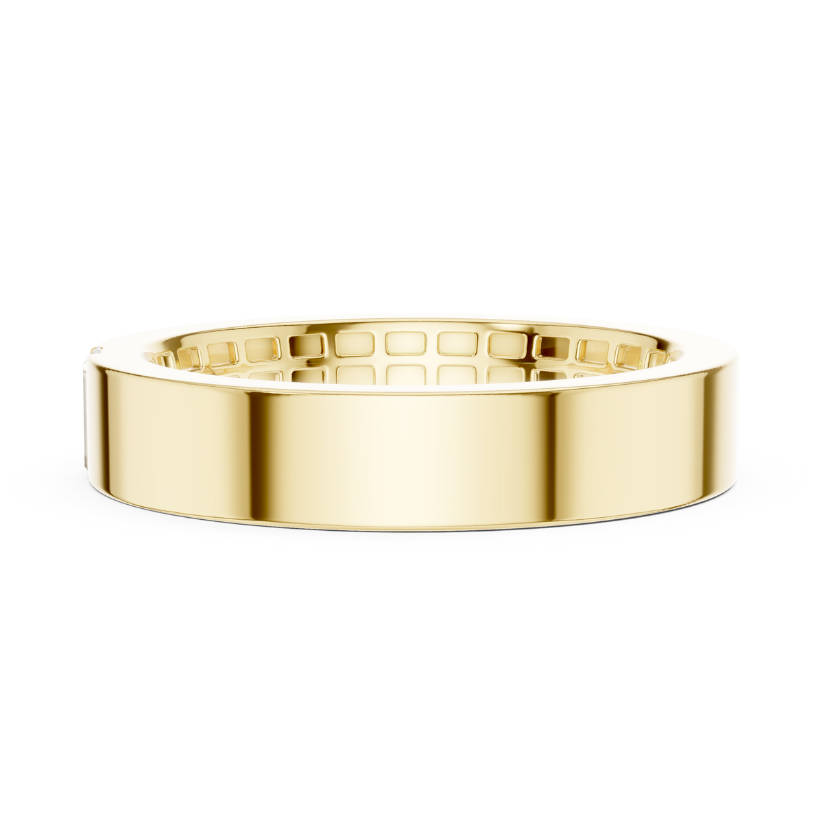 Baguette 10K 14K 18K 22K Yellow Gold