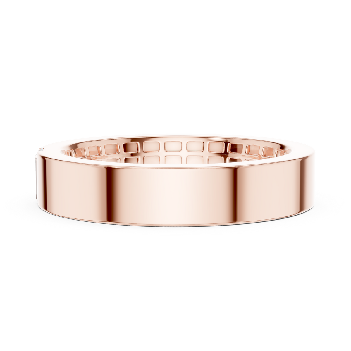 Baguette 10K 14K 18K 22K Rose Gold