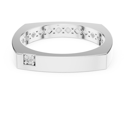 Round 10K 14K 18K 22K White Gold