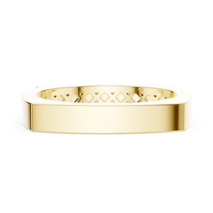 Round 10K 14K 18K 22K Yellow Gold