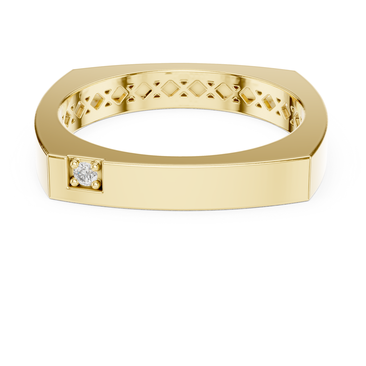 Round 10K 14K 18K 22K Yellow Gold