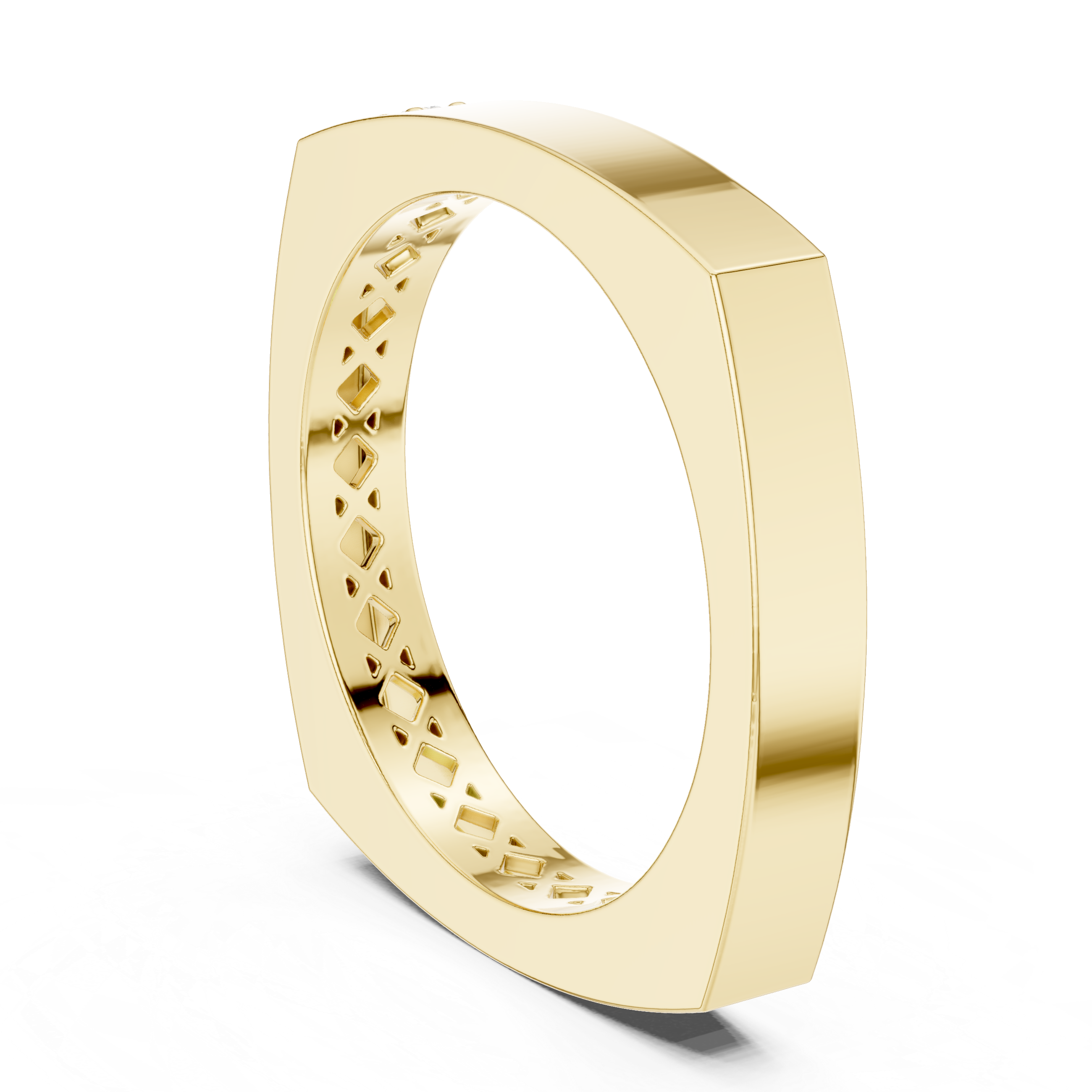 Round 10K 14K 18K 22K Yellow Gold
