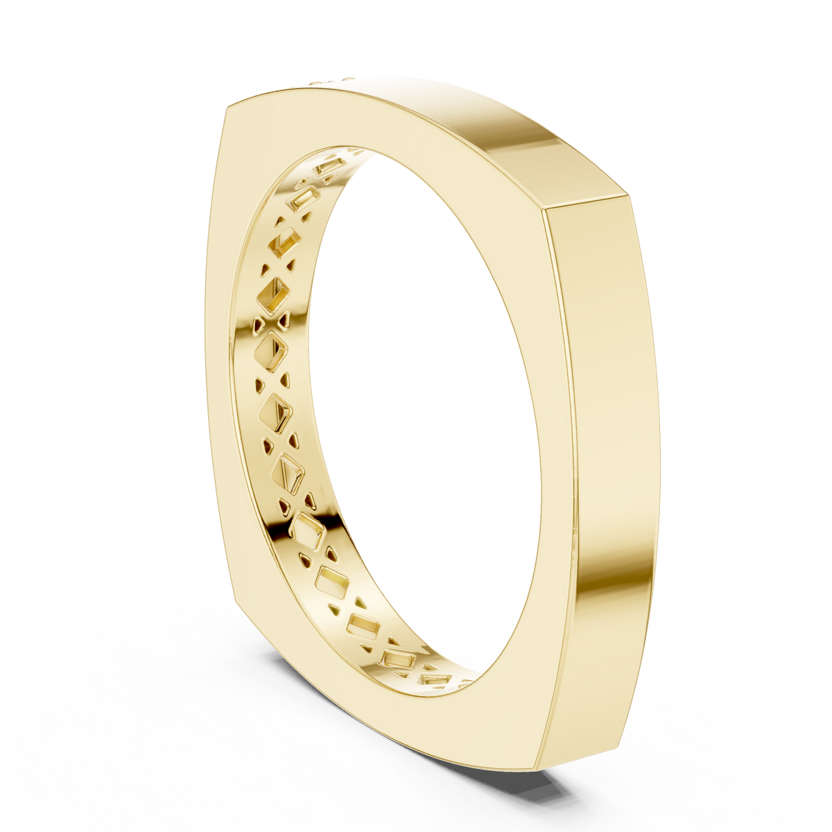 Round 10K 14K 18K 22K Yellow Gold