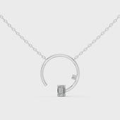Emerald 10K 14K 18K 22K White Gold